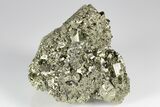 Shiny, Pyrite Crystal Cluster - Peru #178355-2